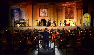 Atatürk’ün sevdiği opera ‘Tosca’ Aspendos’da sahnelendi